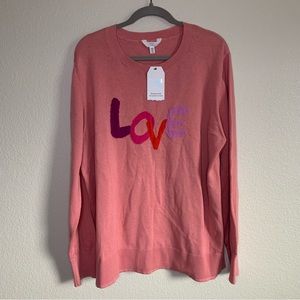 NWT. Pink Sweater